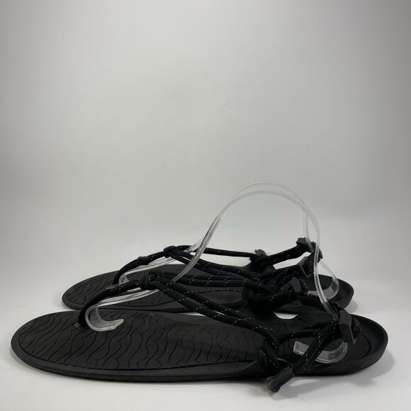 Xero Shoes Aqua Cloud Strappy Sandals Mens Size 13 Black Minimal Barefoot - Picture 3 of 9
